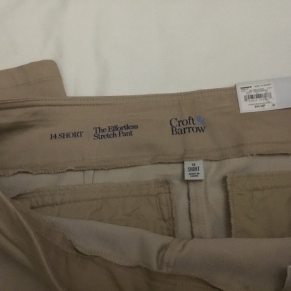 NWT Khaki Pants Sz 14 Short - Picture 6 of 7
